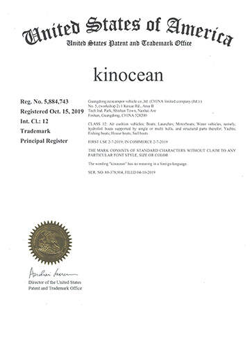 kinocean-U-S-trademark