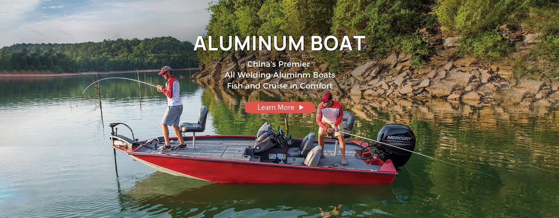 aluminum boat fish...