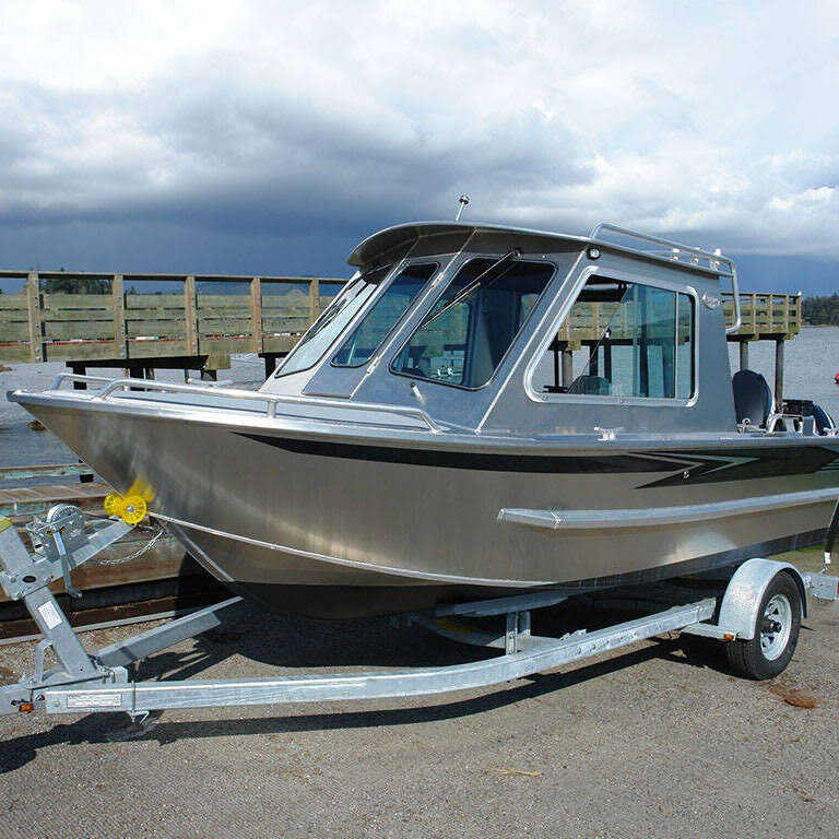 Kinocean 2024 New Hot Sale 6.5m Aluminum Yacht Luxury Boat Cabin Cruiser Patrol 