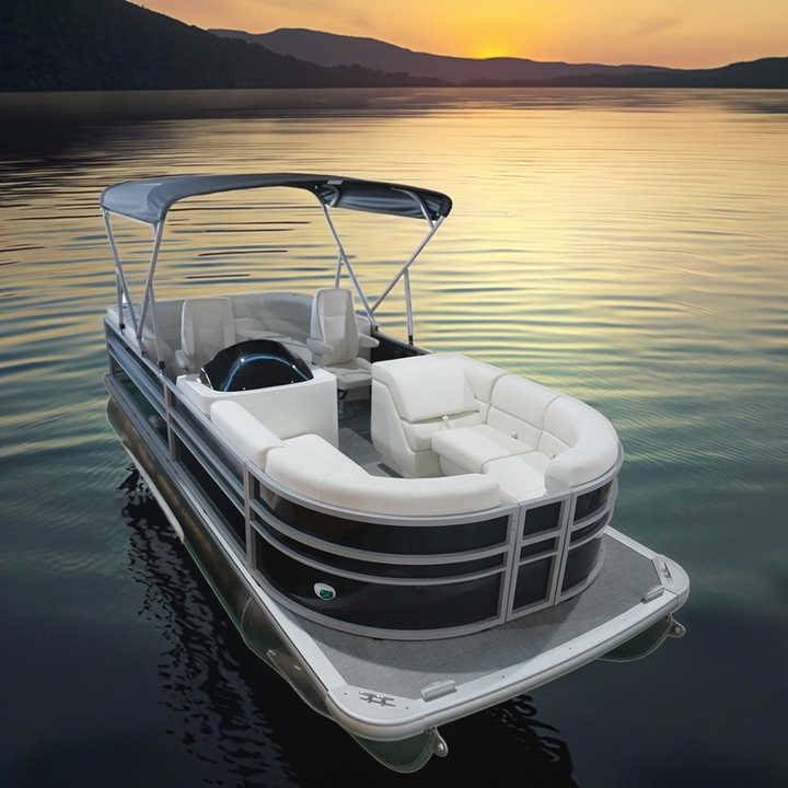 2025 Kinocean Customizable High Quality Recreational 16ft Pontoon Boat